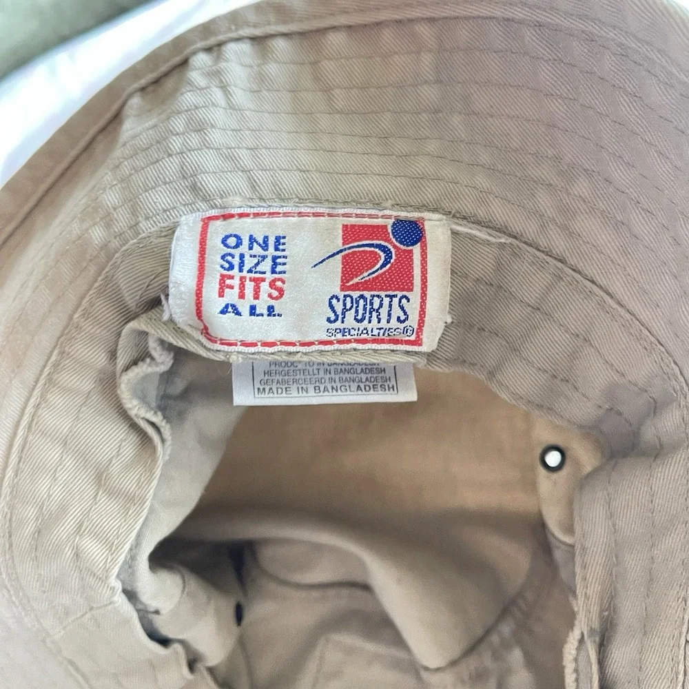 Vintage ABC Monday Night Football Bucket Hat‎ NFL Khaki Sports Specialties